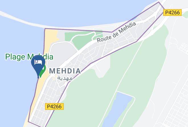 Rabat Sale Zemmour Zaer - Plage De Mehdia Maps