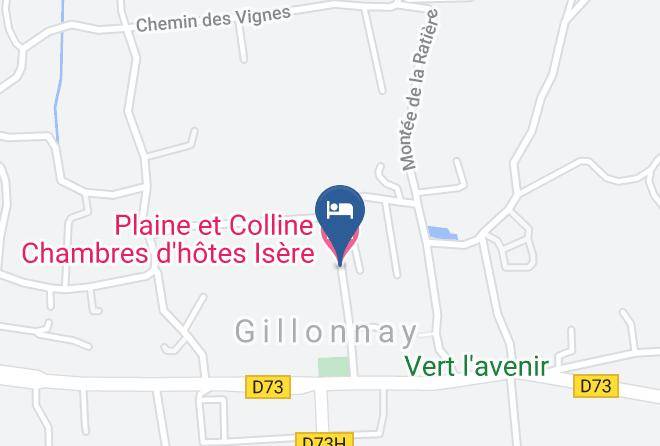 Isere - Plaine Et Colline Chambres D'hotes Isere Maps