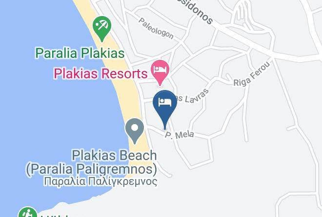 Rethimni - Plakias Seaside Residences Maps