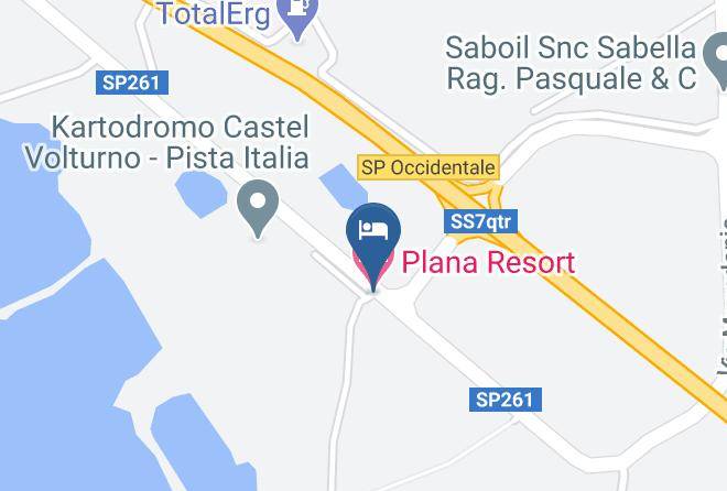 Caserta - Plana Resort Maps