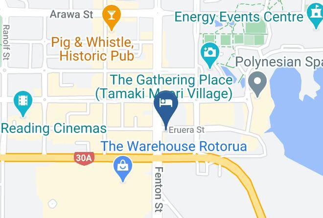 Rotorua - Planet Backpackers Rotorua Maps
