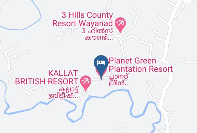 Vythiri - Planet Green Plantation Resort Maps