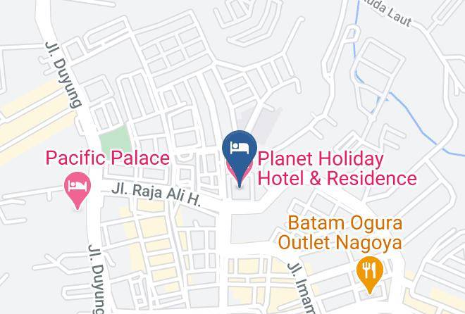 Batam - Planet Holiday Hotel & Residence Maps