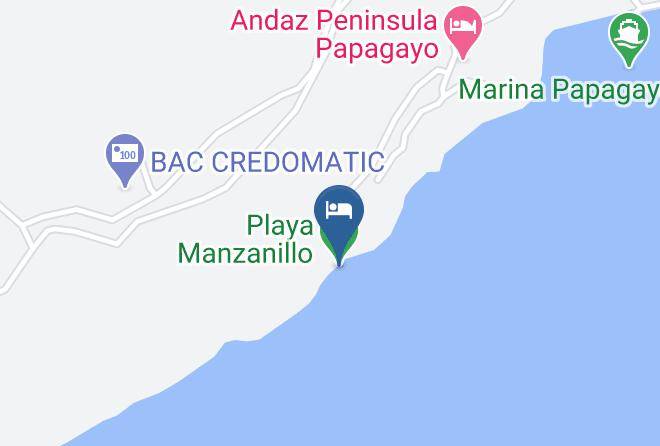 Planet Hollywood Beach Resort Costa Rica Map