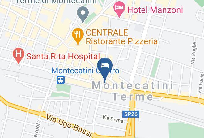 Pistoia - Planet Hotel Maps