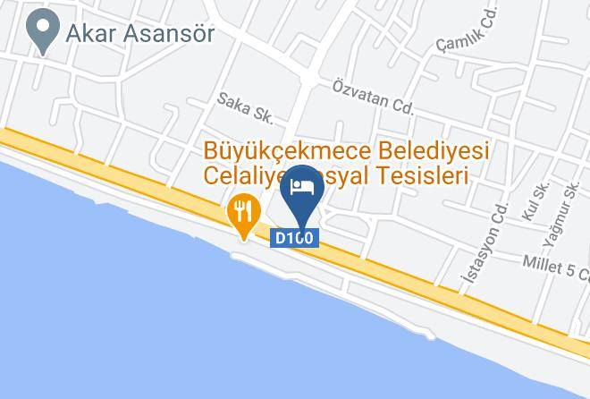 Buyukcekmece - Planet Otel Maps