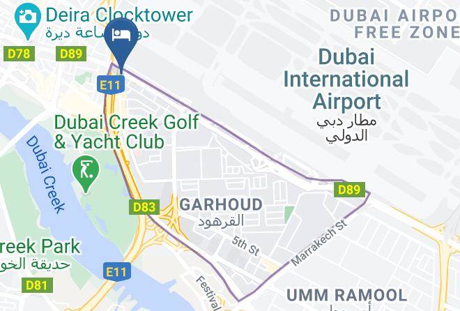 Dubai - Planet Travels & Tours Llc Maps