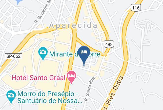Aparecida - Planeta Hotel Maps
