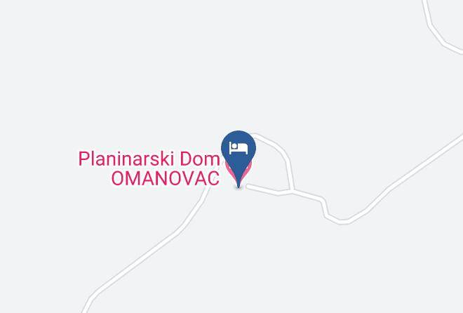 Pakrac - Planinarski Dom Omanovac Maps