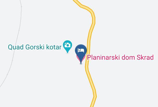 Skrad - Planinarski Dom Skrad Gorski Kotar Maps