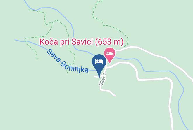 Bohinjska Bistrica - Planinski Dom Savica Maps