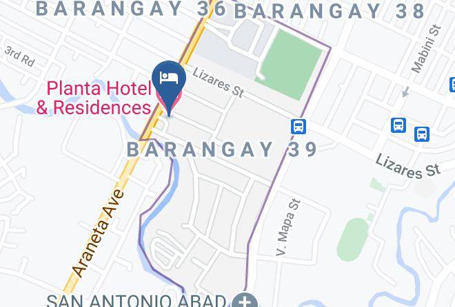 Planta Hotel & Residences Map