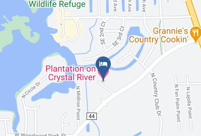 Citrus - Plantation On Crystal River Maps
