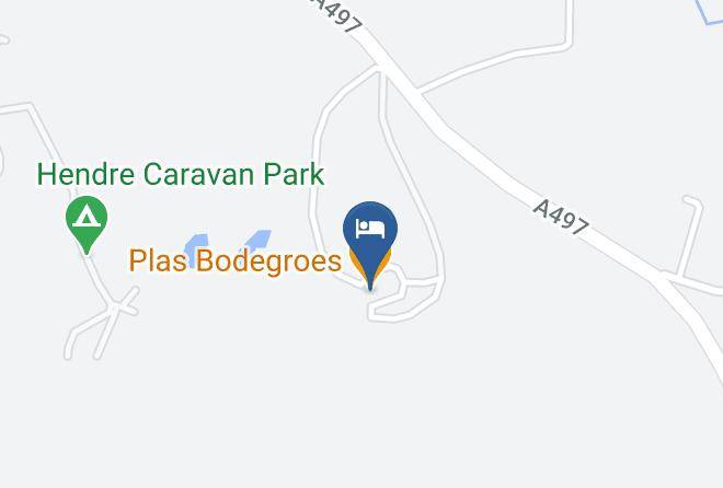 Plas Bodegroes Restaurant Map
