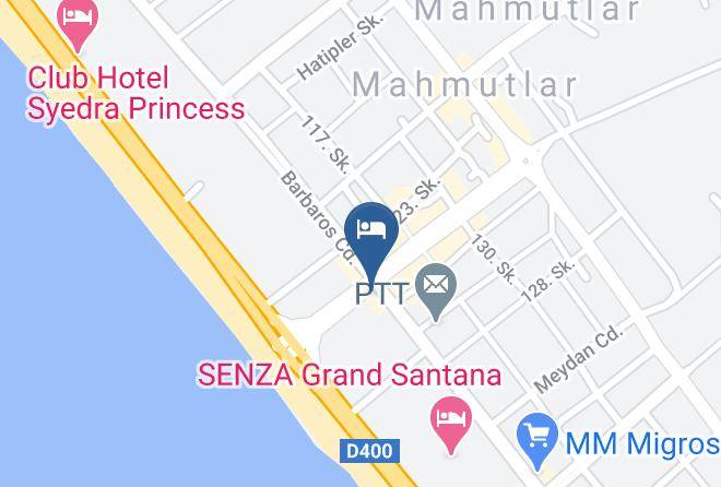 Alanya - Platan Alpina Maps