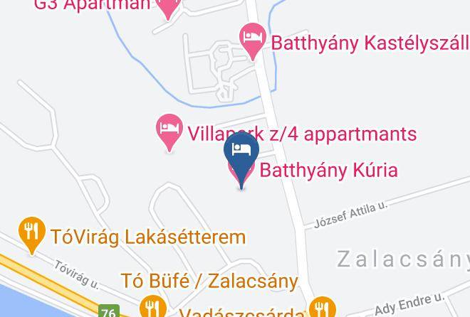 Zalacsany - Platan Park Hotel Maps