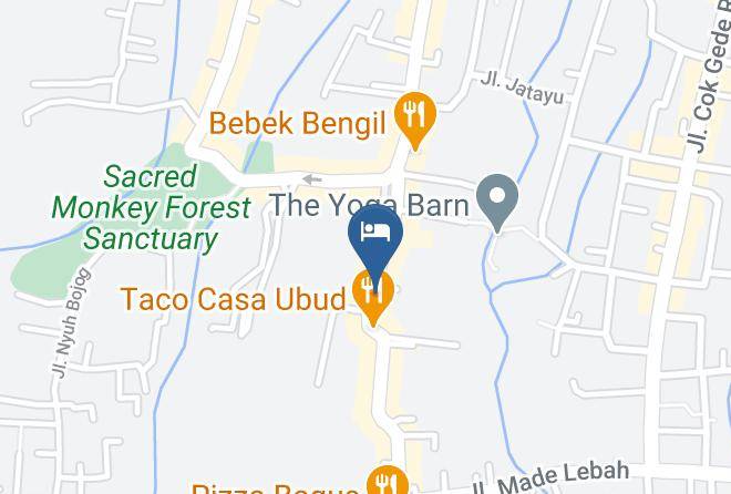Gianyar Regency - Plataran Ubud Hotel & Spa Maps