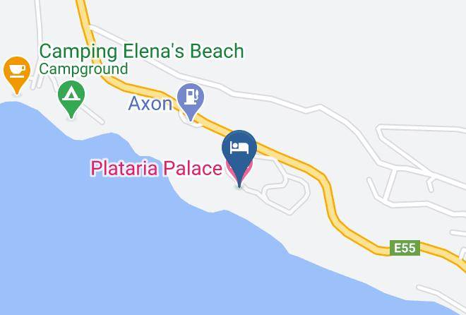 Thesprotia - Plataria Palace Maps