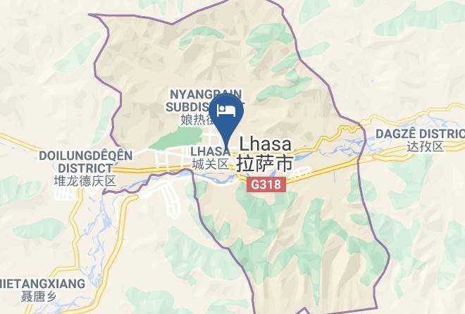Lhasa - Plateau Hotel Maps