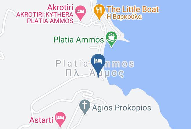 Perifereiaki Enotita Nison - Platia Ammos Beach Hotel Maps