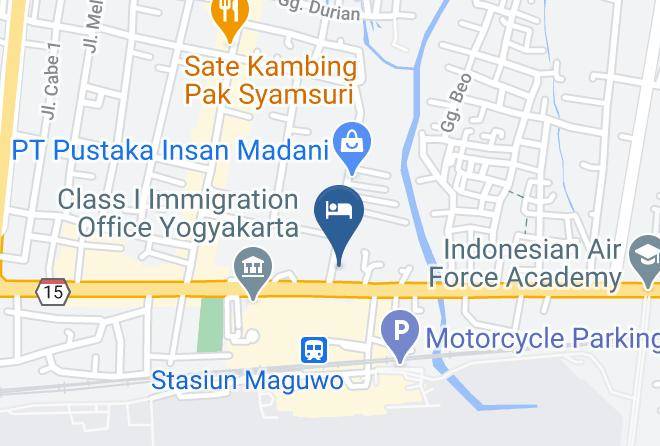Sleman - Platinum Adisucipto Hotel & Conference Center Yogyakarta Maps