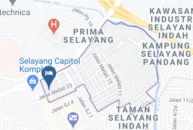 Gombak - Platinum Homestay Maps