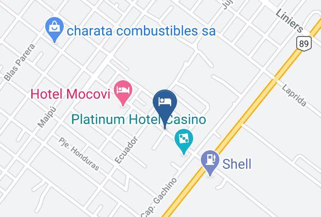 Chacabuco Department - Platinum Hotel Charata Maps
