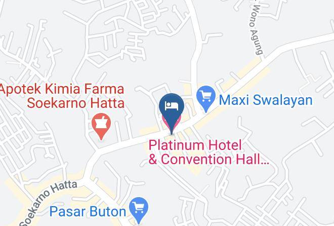 Balikpapan - Platinum Hotel & Convention Hall Balikpapan Maps