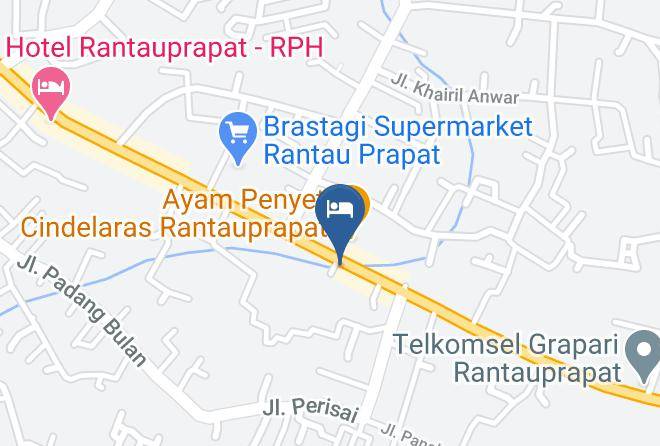 Labuhan Batu Regency - Platinum Hotel Rantauprapat Maps