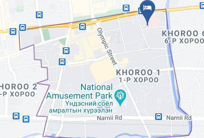 Ulaanbaatar - Platinum Hotel Maps