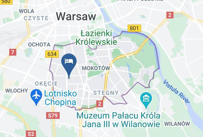 Warsaw - Platinum Residence Mokotow Maps