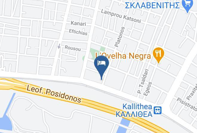 South Athens - Platon Hotel Maps