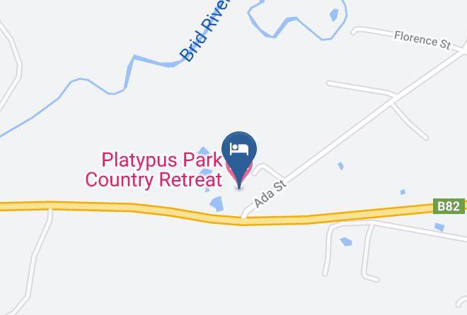 Dorset - Platypus Park Country Retreat Maps