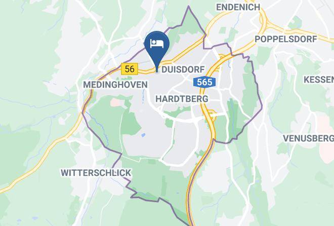 Bonn - Platzhirsch Hotel Maps