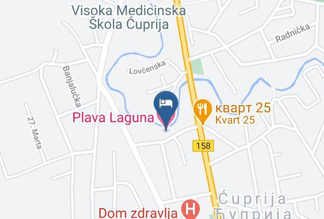 Pomoravski - Plava Laguna Maps