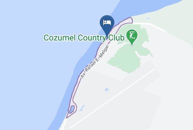 Cozumel - Playa Azul Golf Scuba Spa Maps