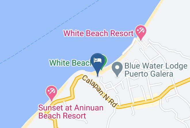 Oriental Mindoro - Playa Blanca Beach Resort Maps