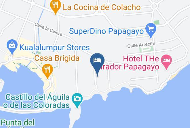 Playa Blanca Yaiza Map