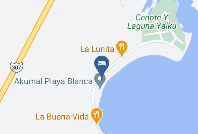 Tulum - Playa Caribe Maps