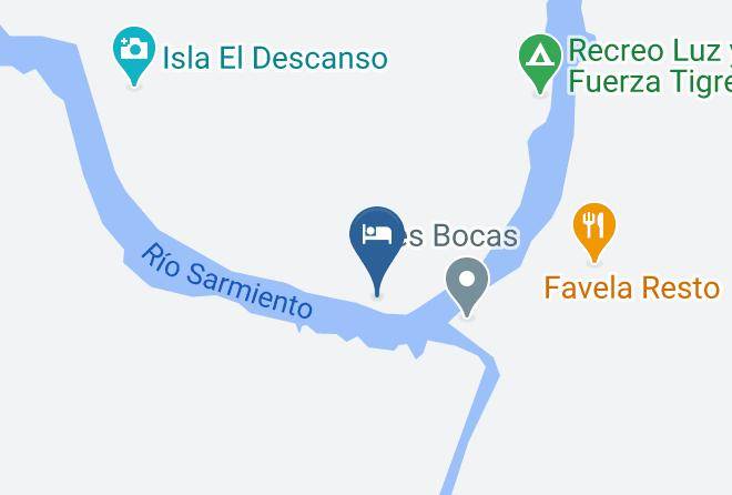 Islas Tigre - Playa Catalina Resort Maps
