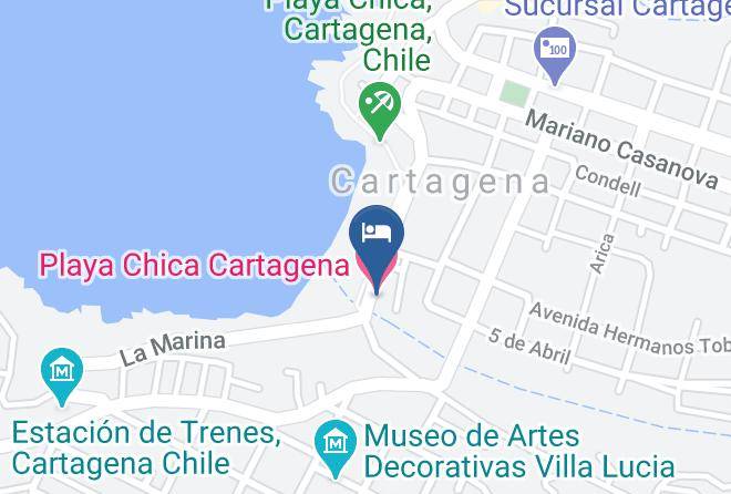 San Antonio Province - Playa Chica Cartagena Maps