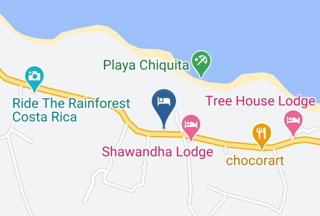 Talamanca - Playa Chiquita Lodge Maps