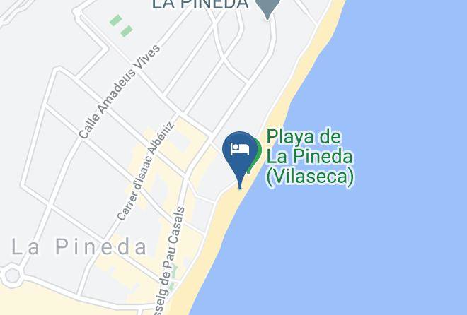Tarragona - Playa De La Pineda Maps