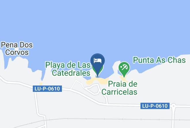 Lugo - Playa De Las Catedrales Maps