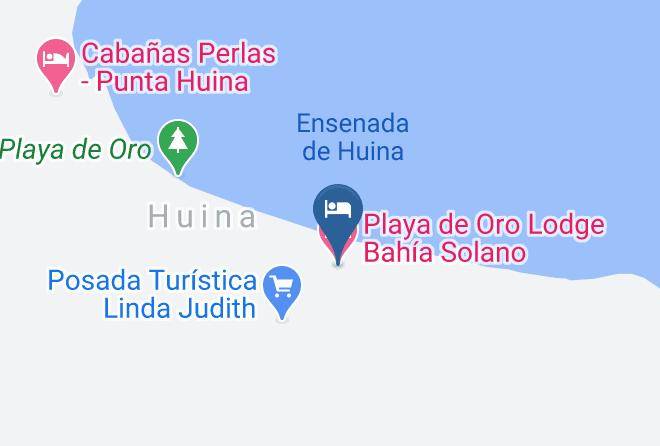 Bahia Solano - Playa De Oro Lodge Bahia Solano Maps