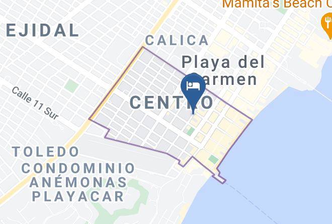 Solidaridad - Playa Del Carmen Hotel By H&a Maps
