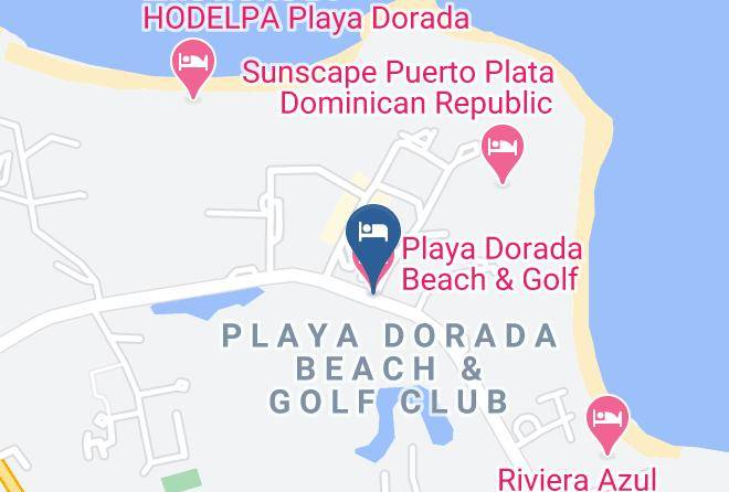 Puerto Plata - Playa Dorada Beach & Golf Maps
