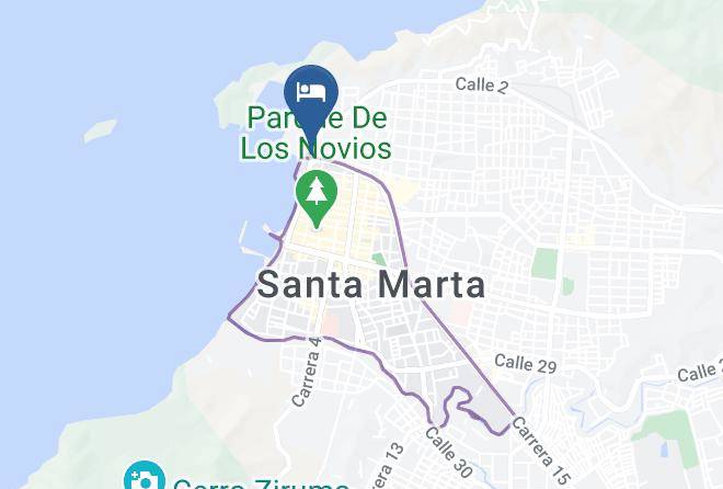 Santa Marta - Arte Hotel Maps