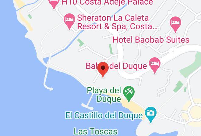 Santa Cruz De Tenerife - Playa Duque La Caleta Maps