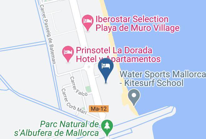 Baleares - Playa Esperanza Resort Maps